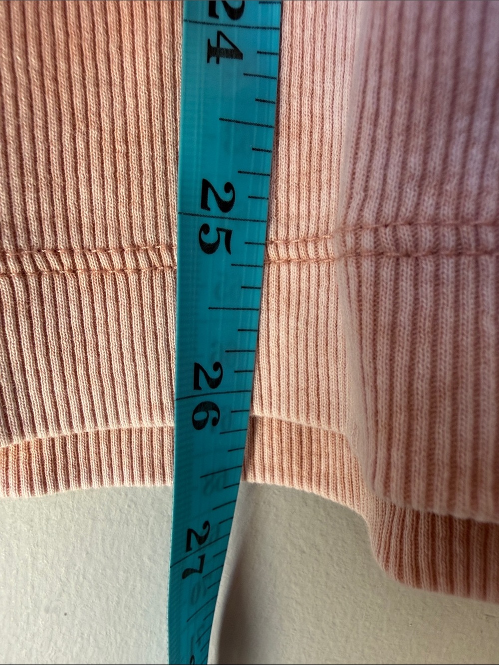 COS Ribbed Tank Top Pink - Picture 5 of 5